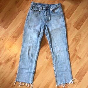 H&M High-Waisted Jeans